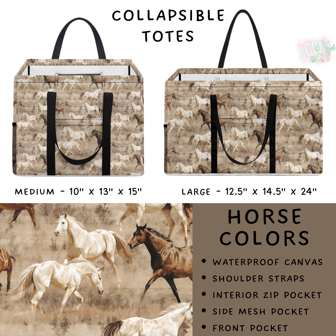 Preorder Custom Design Collapsible Totes - Closes 20 Nov - ETA early Feb 2025