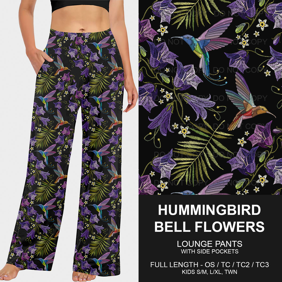 PREORDER Custom Styles - Hummingbird Bell Flowers - Closes 18 Feb - ETA late May 2025