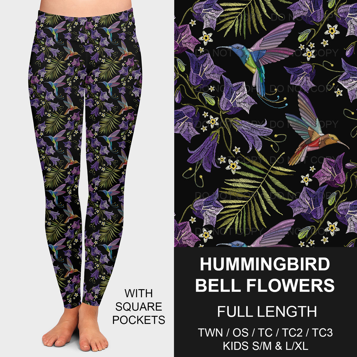 PREORDER Custom Styles - Hummingbird Bell Flowers - Closes 18 Feb - ETA late May 2025