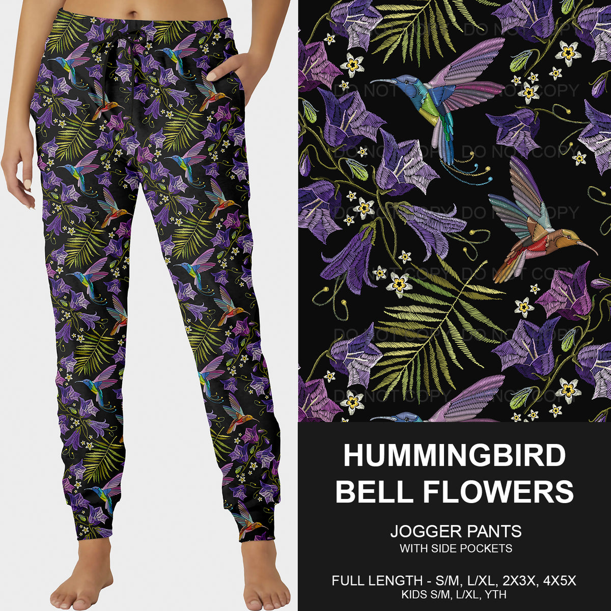 PREORDER Custom Styles - Hummingbird Bell Flowers - Closes 18 Feb - ETA late May 2025