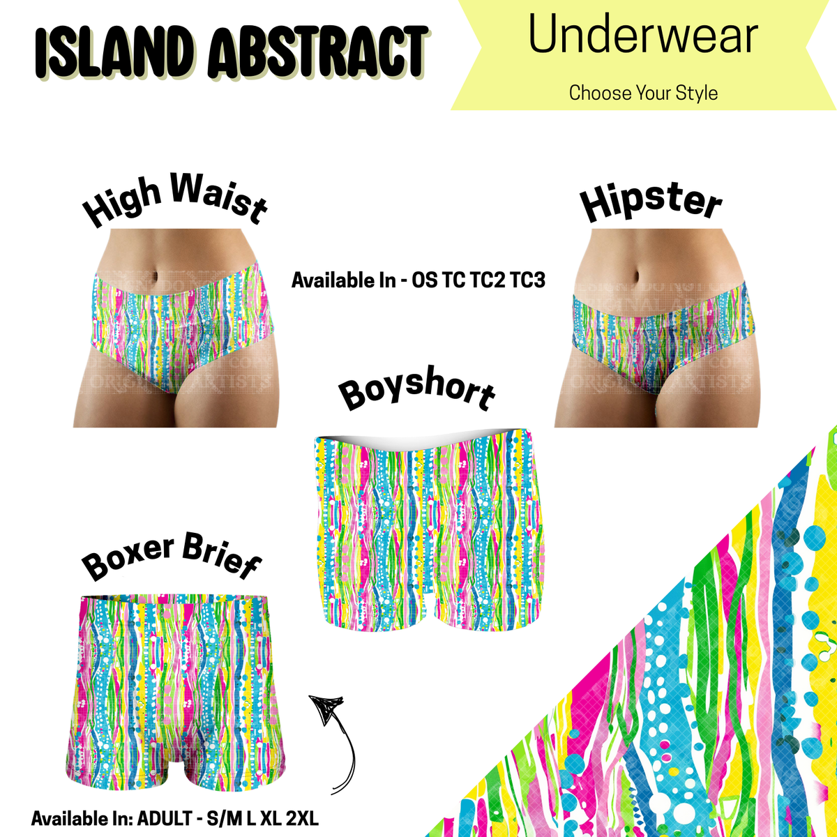 Preorder Custom HIPSTER Panties - Size TC2 - Closes 14 May - ETA early Sep 2025