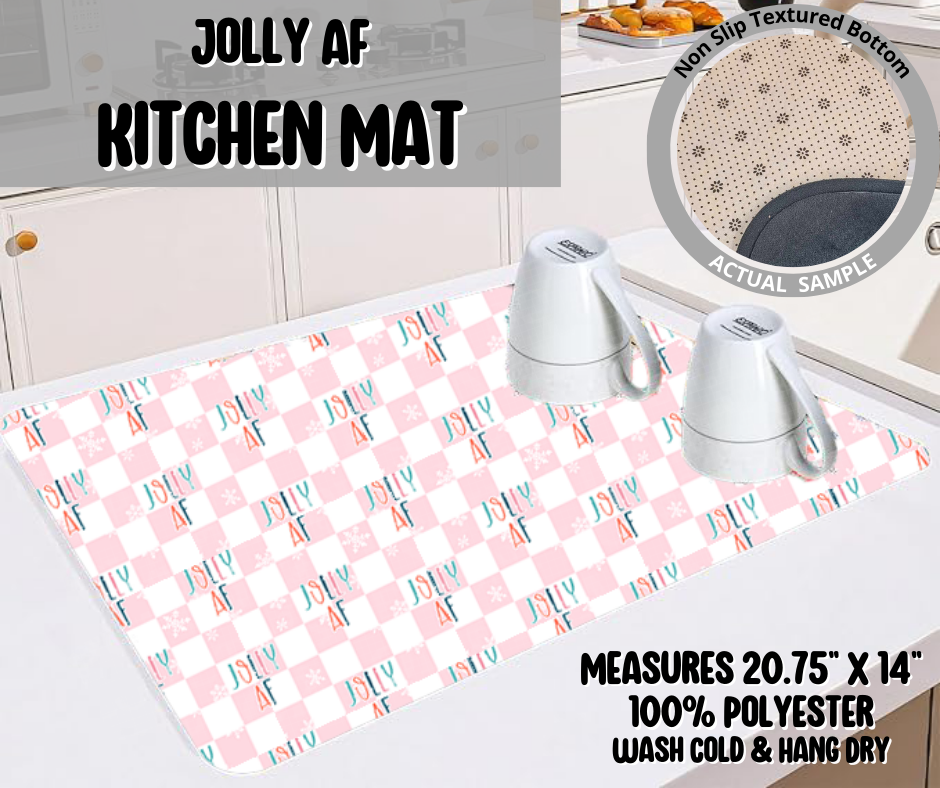 Preorder Custom Kitchen Mats - Closes 10 Sep - ETA early Jan 2025