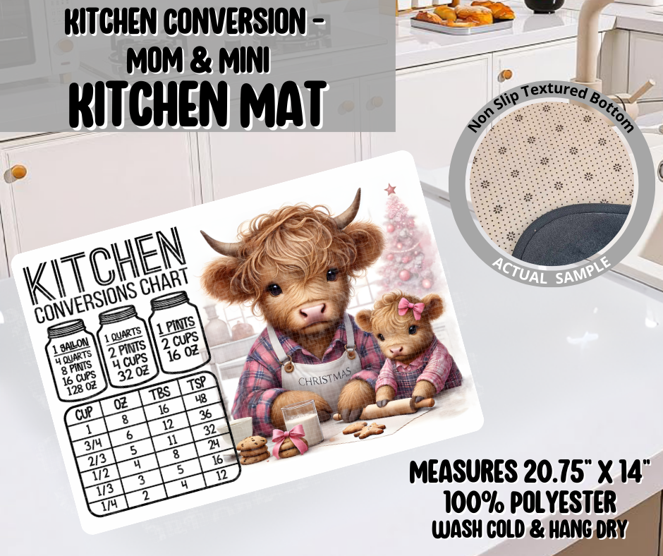 Preorder Custom Kitchen Mats - Closes 10 Sep - ETA early Jan 2025