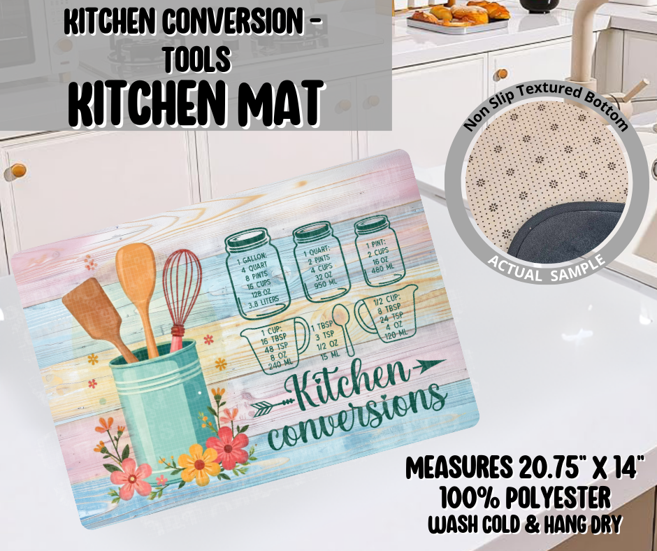 Preorder Custom Kitchen Mats - Closes 10 Sep - ETA early Jan 2025