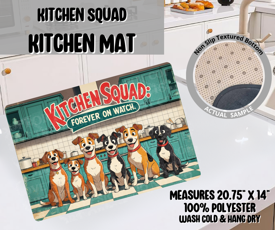Preorder Custom Kitchen Mats - Closes 10 Sep - ETA early Jan 2025