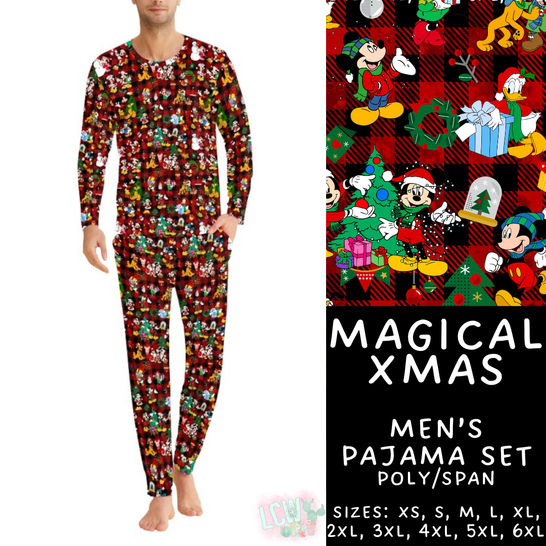 Preorder Custom Christmas Family PJ Sets - Magical Xmas - Closes 12 Sep - ETA late Nov 2025