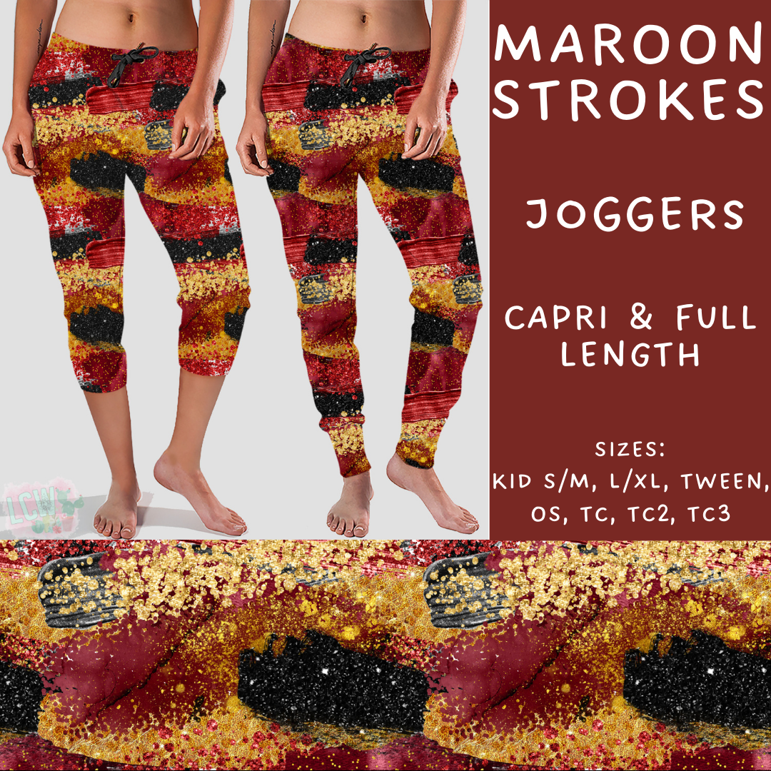 Preorder Custom Styles - Maroon Strokes - Closes 26 Feb - ETA mid May 2025