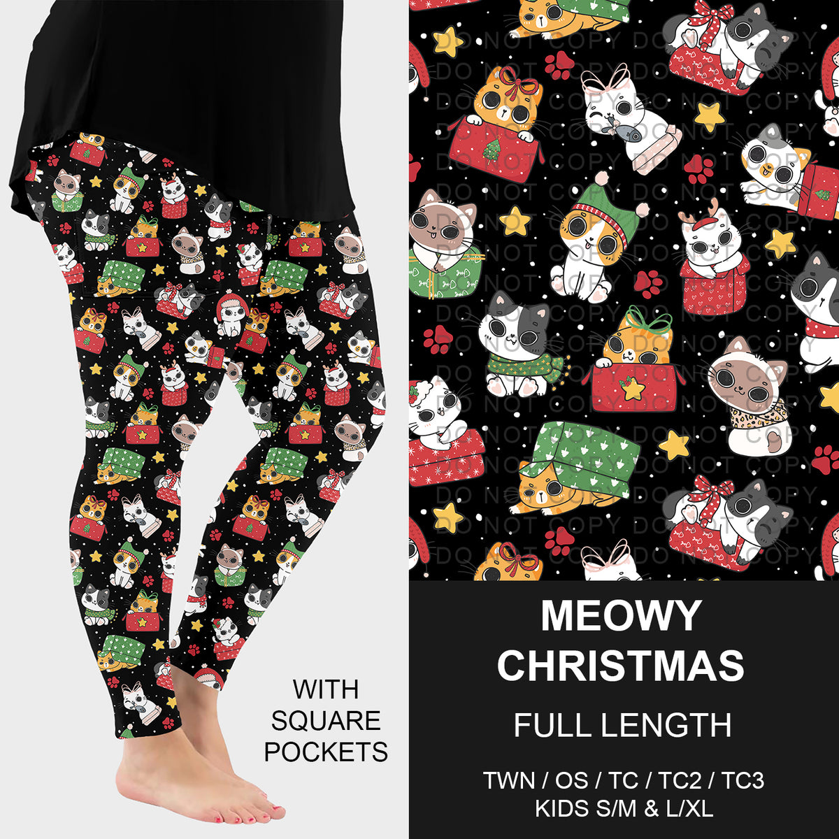 PREORDER Custom Styles - Meowy Christmas - Closes 7 Oct - ETA early Jan 2026