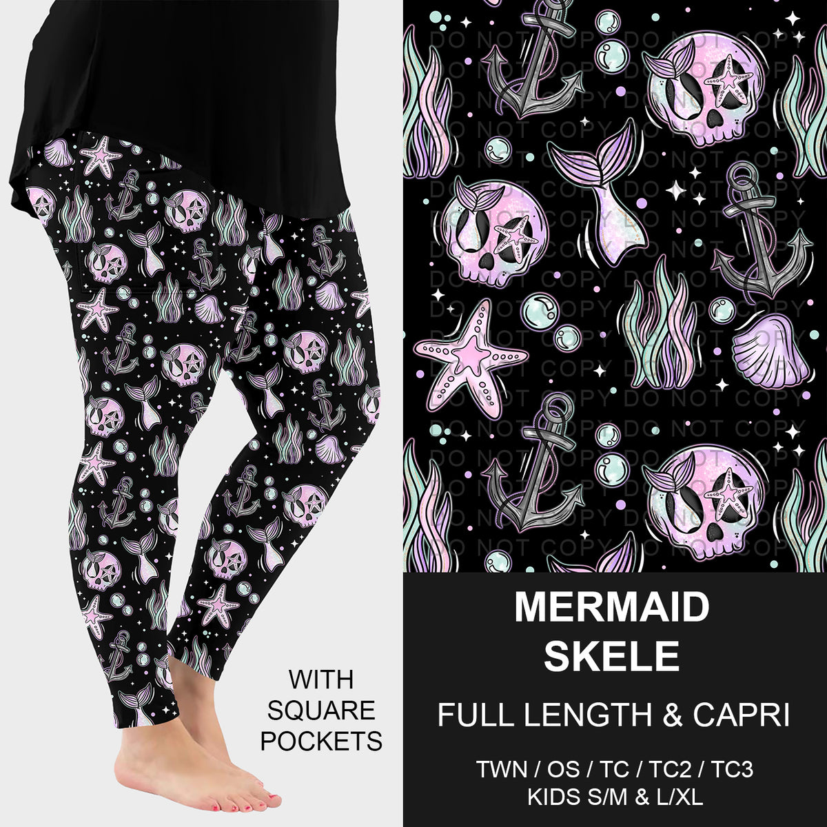 Preorder Custom Styles - Mermaid Skele - Closes 23 Dec - ETA mid Mar 2026
