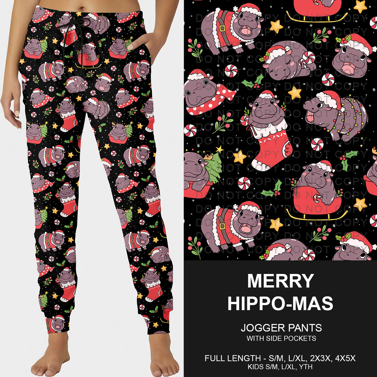 PREORDER Custom Styles - Merry Hippo-mas - Closes 7 Oct - ETA early Jan 2026