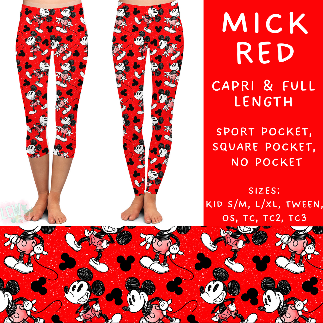 Preorder Custom Styles - Mick Red - Closes 20 Jan - ETA late Apr 2025