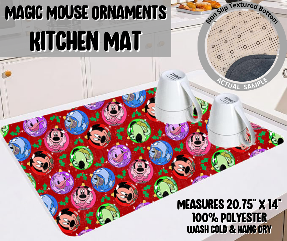 Preorder Custom Kitchen Mats - Closes 10 Sep - ETA early Jan 2025