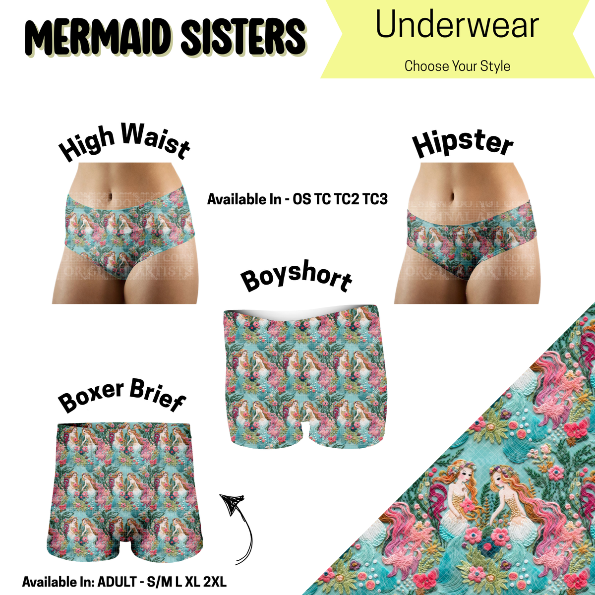 Preorder Custom HIPSTER Panties - Size TC2 - Closes 14 May - ETA early Sep 2025