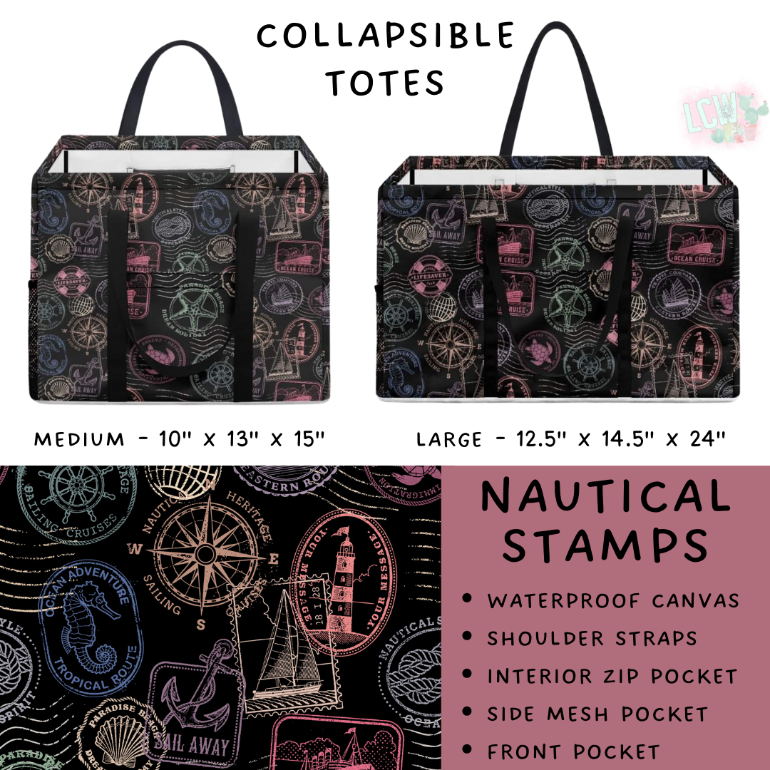 Preorder Custom Design Collapsible Totes - Closes 20 Nov - ETA early Feb 2025