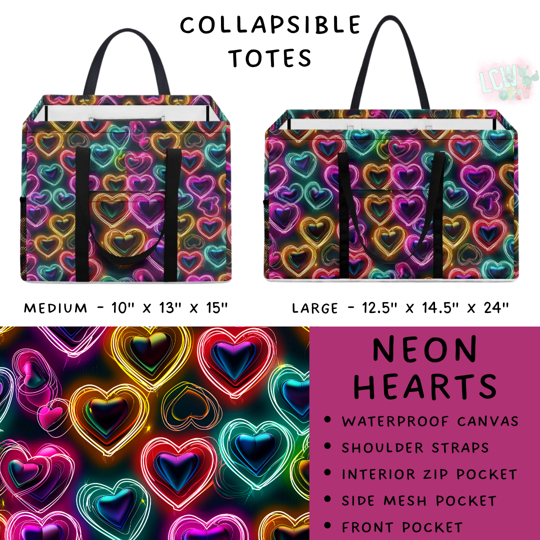 Preorder Custom Design Collapsible Totes - Closes 20 Nov - ETA early Feb 2025