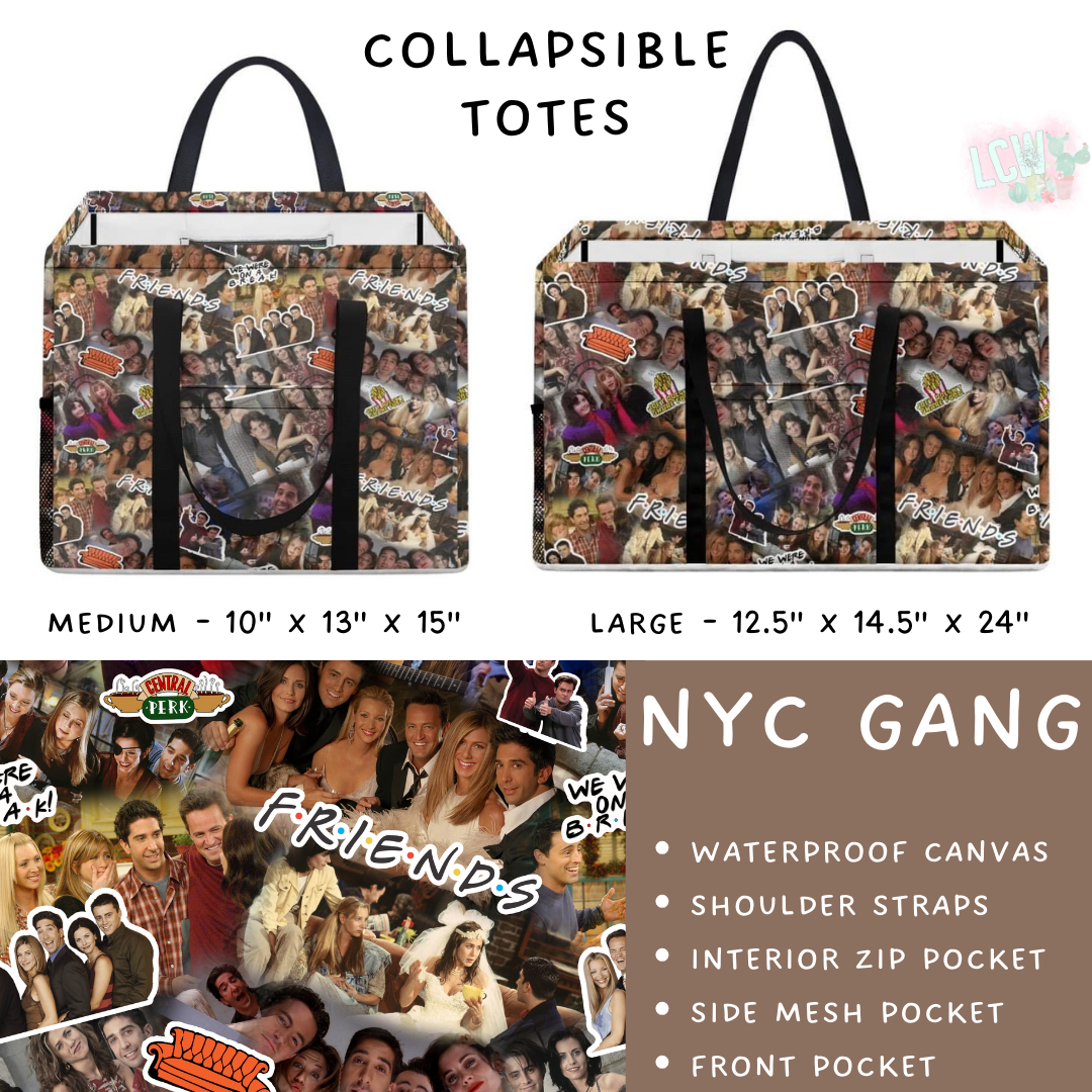 Preorder Custom Design Collapsible Totes - Closes 20 Nov - ETA early Feb 2025