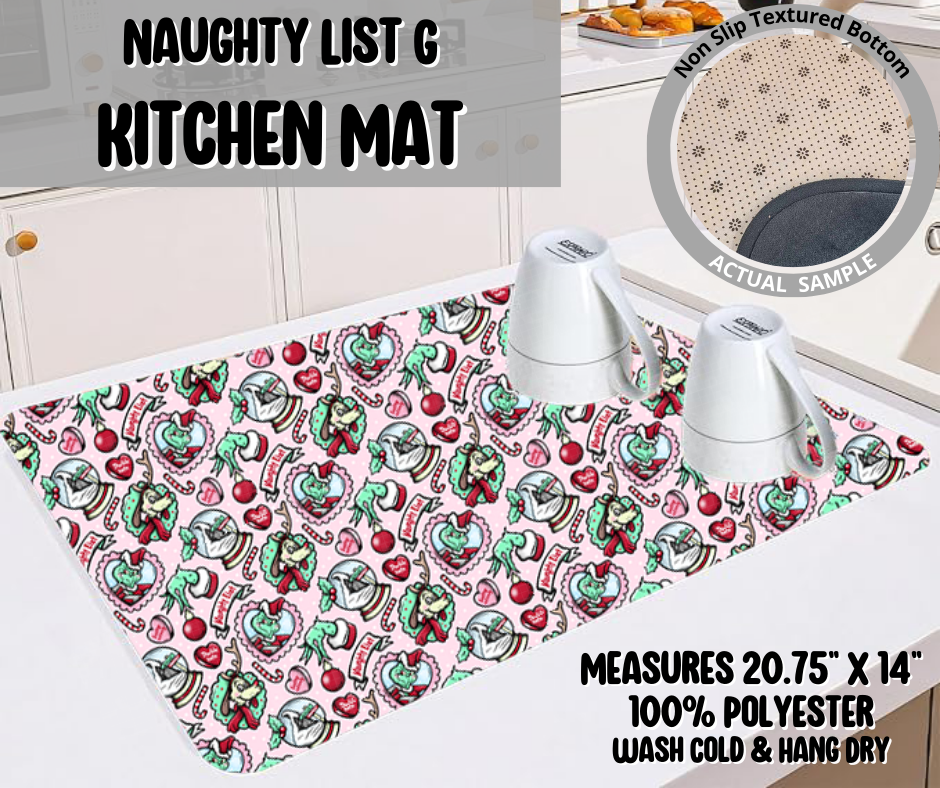 Preorder Custom Kitchen Mats - Closes 10 Sep - ETA early Jan 2025