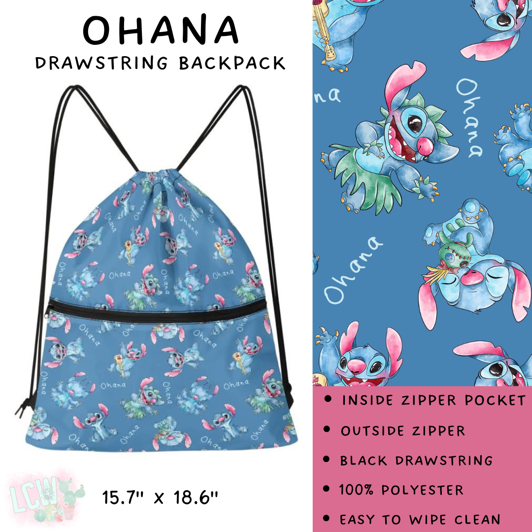 Preorder Custom Drawstring Backpacks / Fanny Packs - Closes 24 Jan - ETA late Apr 2025