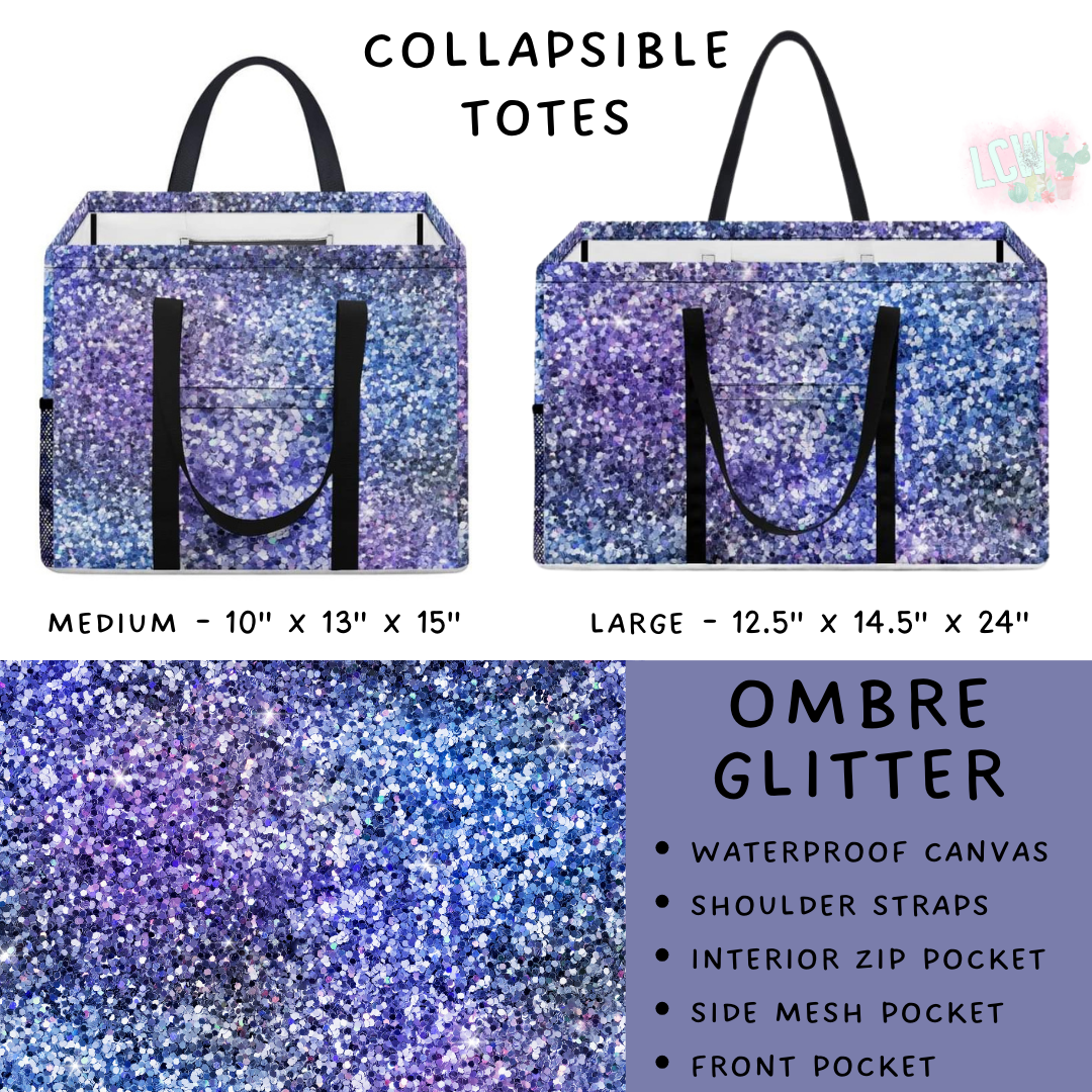 Preorder Custom Design Collapsible Totes - Closes 20 Nov - ETA early Feb 2025