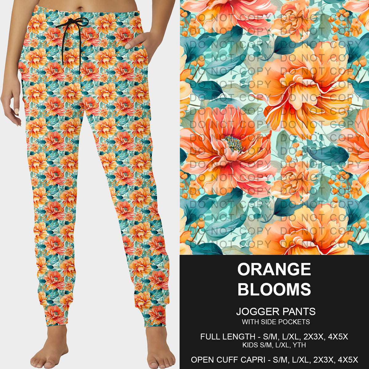 PREORDER Custom Styles - Orange Blooms - Closes 13 May - ETA early Aug 2025