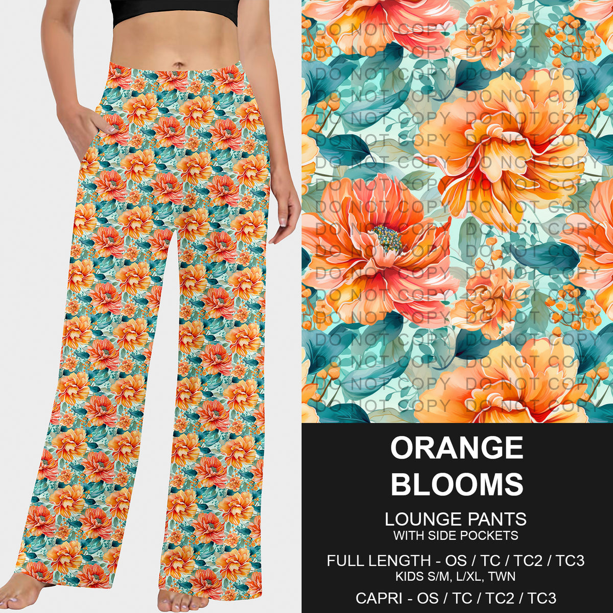 PREORDER Custom Styles - Orange Blooms - Closes 13 May - ETA early Aug 2025