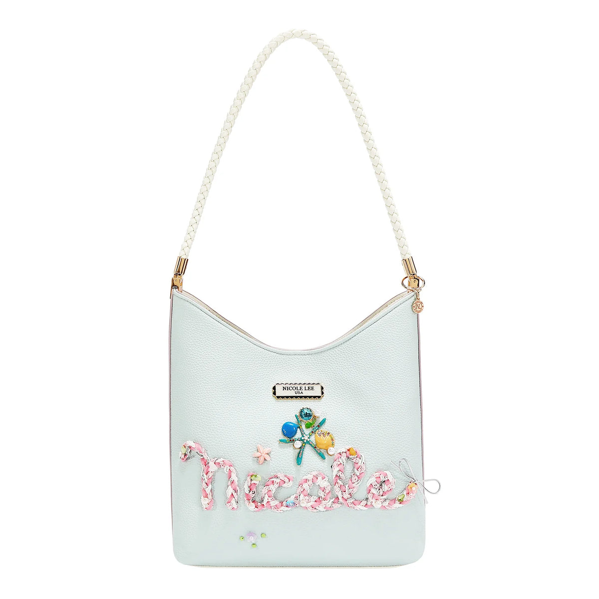 NICOLE LEE USA NICOLE OCEAN 2PC HANDBAG