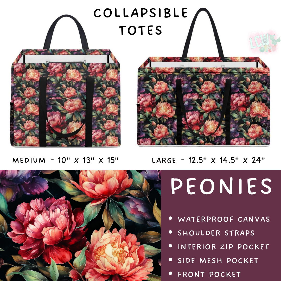 Preorder Custom Design Collapsible Totes - Closes 20 Nov - ETA early Feb 2025