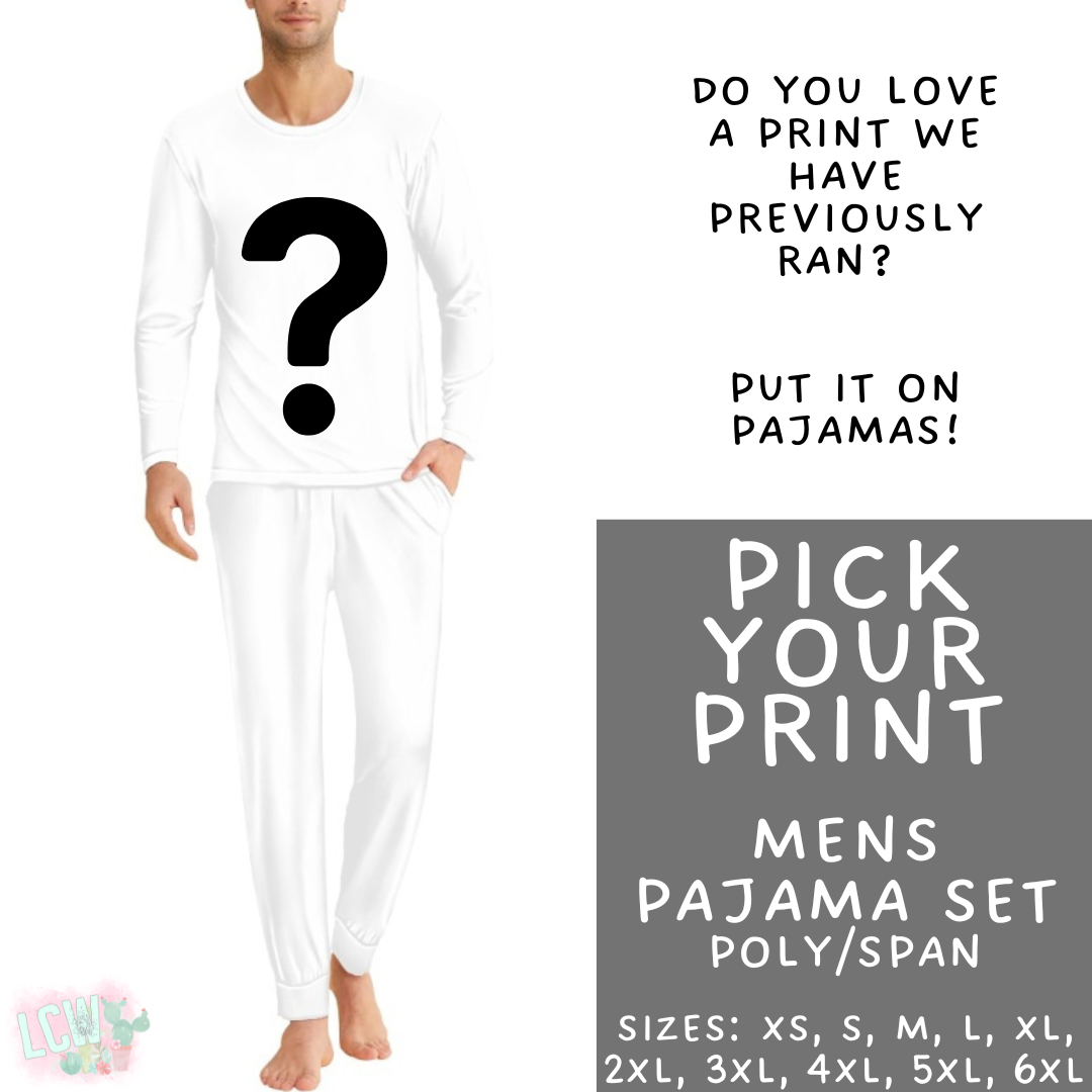 Preorder Custom Family PJ Sets - Pick Your Print - Closes 3 Sep - ETA late Nov 2025