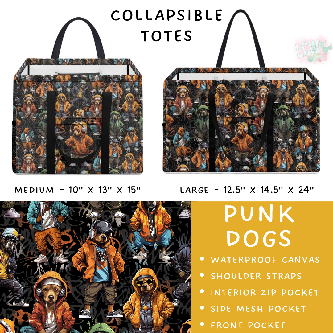 Preorder Custom Design Collapsible Totes - Closes 20 Nov - ETA early Feb 2025