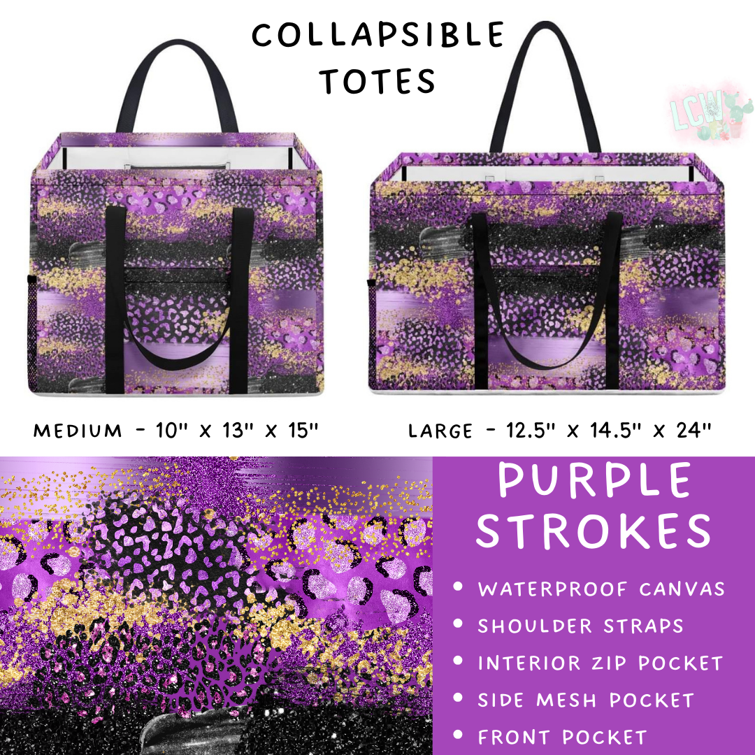 Preorder Custom Design Collapsible Totes - Closes 20 Nov - ETA early Feb 2025