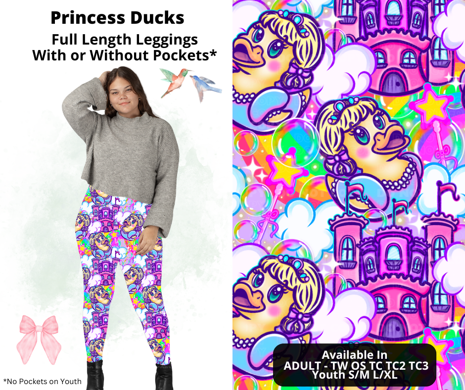 Preorder Custom Styles - Princess Ducks - Closes 19 Feb - ETA late May 2025