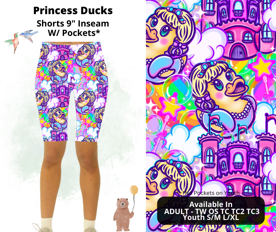 Preorder Custom Styles - Princess Ducks - Closes 19 Feb - ETA late May 2025