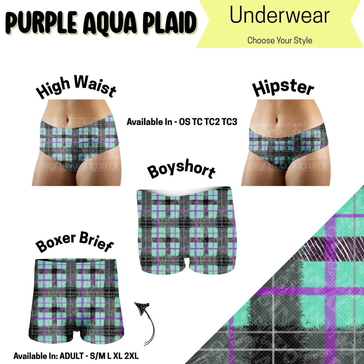 Preorder Custom HIPSTER Panties - Size TC2 - Closes 14 May - ETA early Sep 2025