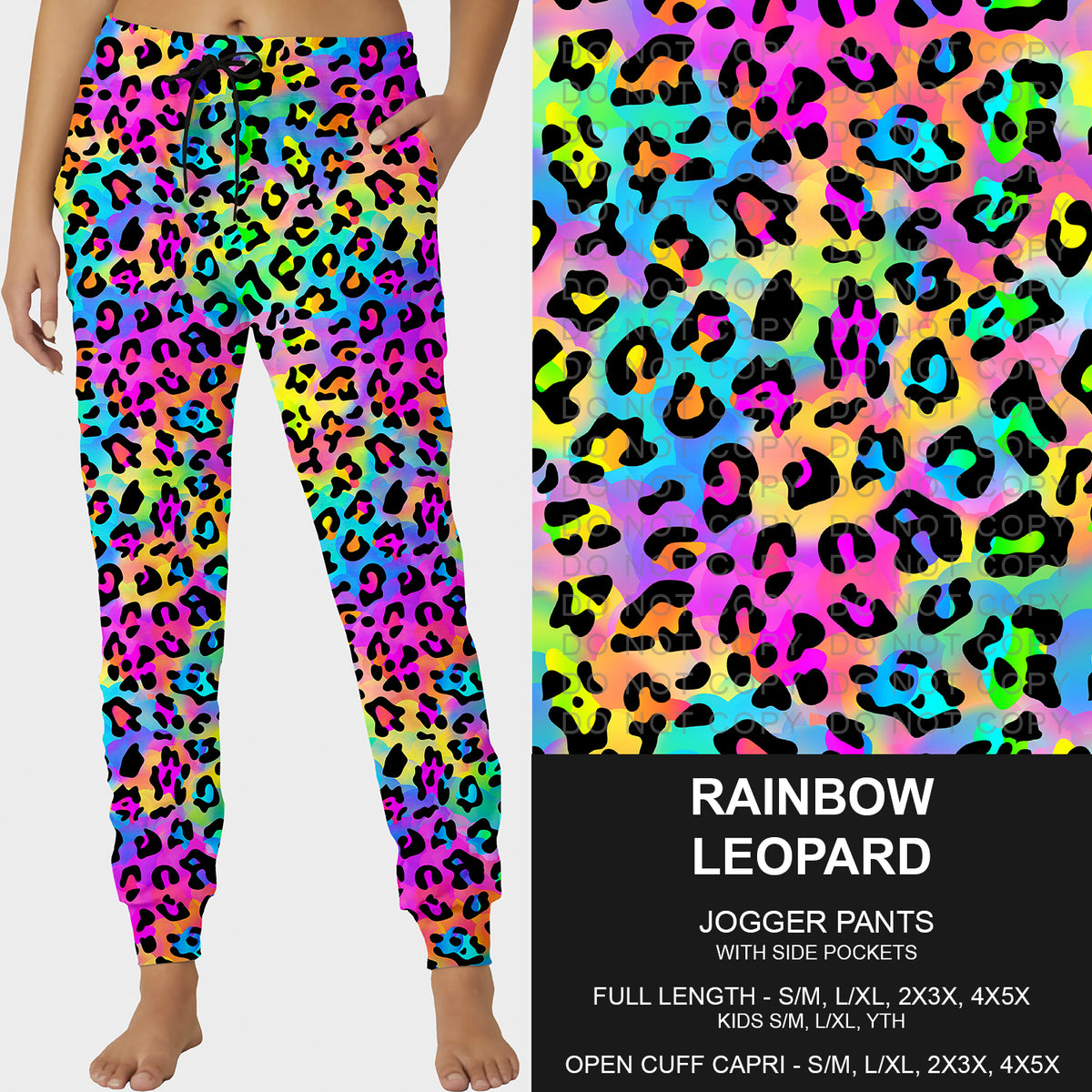 PREORDER Custom Styles - Rainbow Leopard - Closes 13 May - ETA early Aug 2025