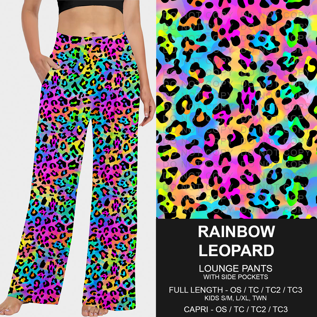 PREORDER Custom Styles - Rainbow Leopard - Closes 13 May - ETA early Aug 2025