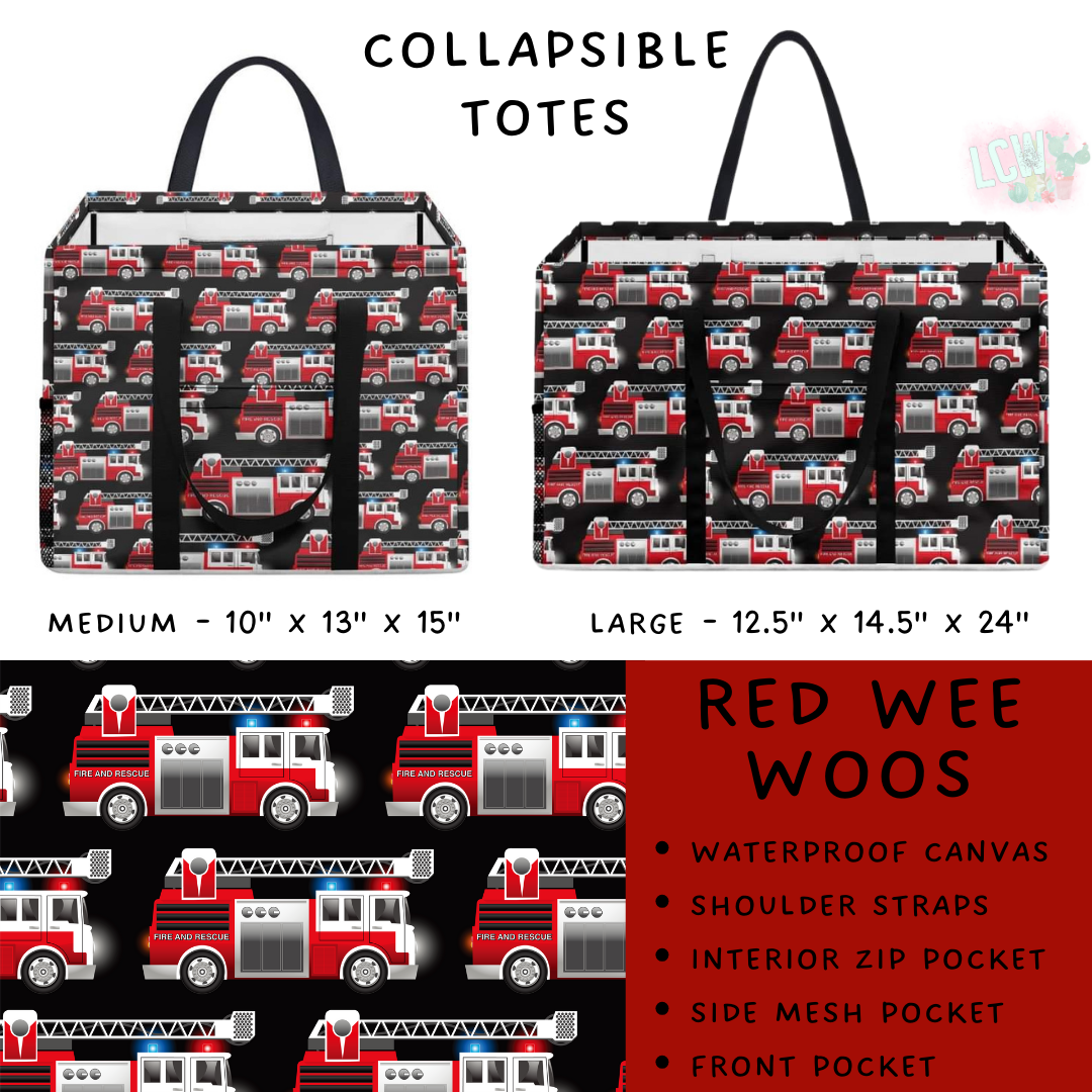 Preorder Custom Design Collapsible Totes - Closes 20 Nov - ETA early Feb 2025