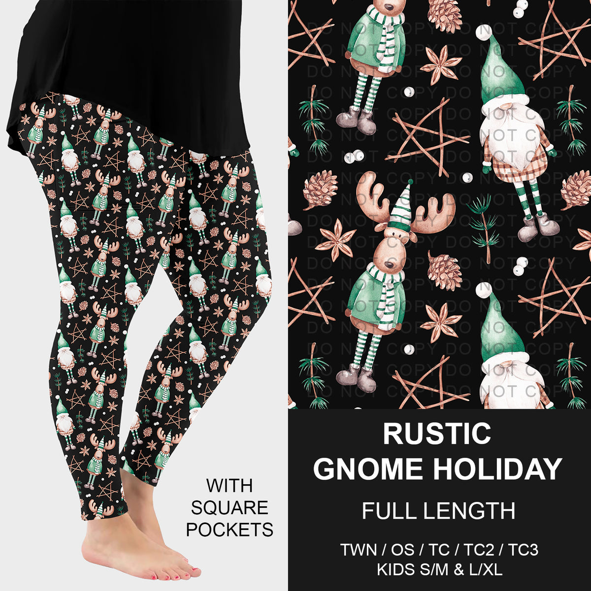 PREORDER Custom Styles - Rustic Gnome Holiday - Closes 7 Oct - ETA early Jan 2026