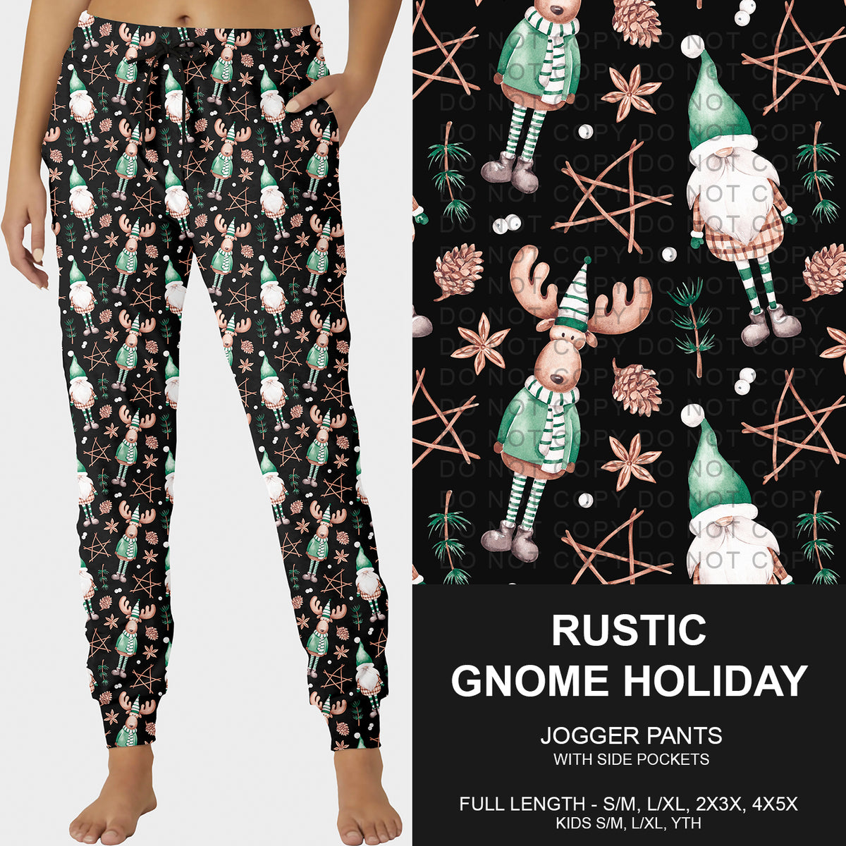 PREORDER Custom Styles - Rustic Gnome Holiday - Closes 7 Oct - ETA early Jan 2026