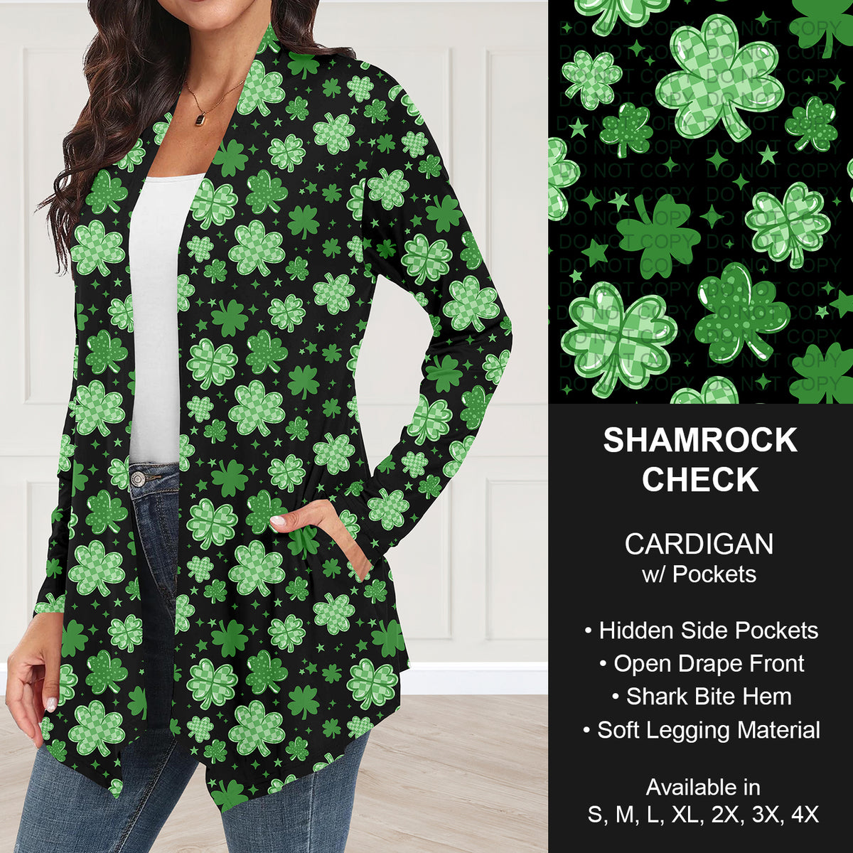 Preorder Custom Lucky Styles - Shamrock Check - Closes 30 Dec - ETA early Apr 2026