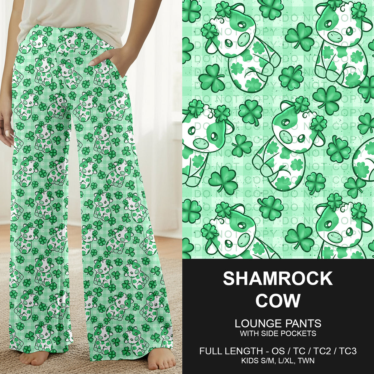 Preorder Custom Lucky Styles - Shamrock Cow - Closes 30 Dec - ETA early Apr 2026