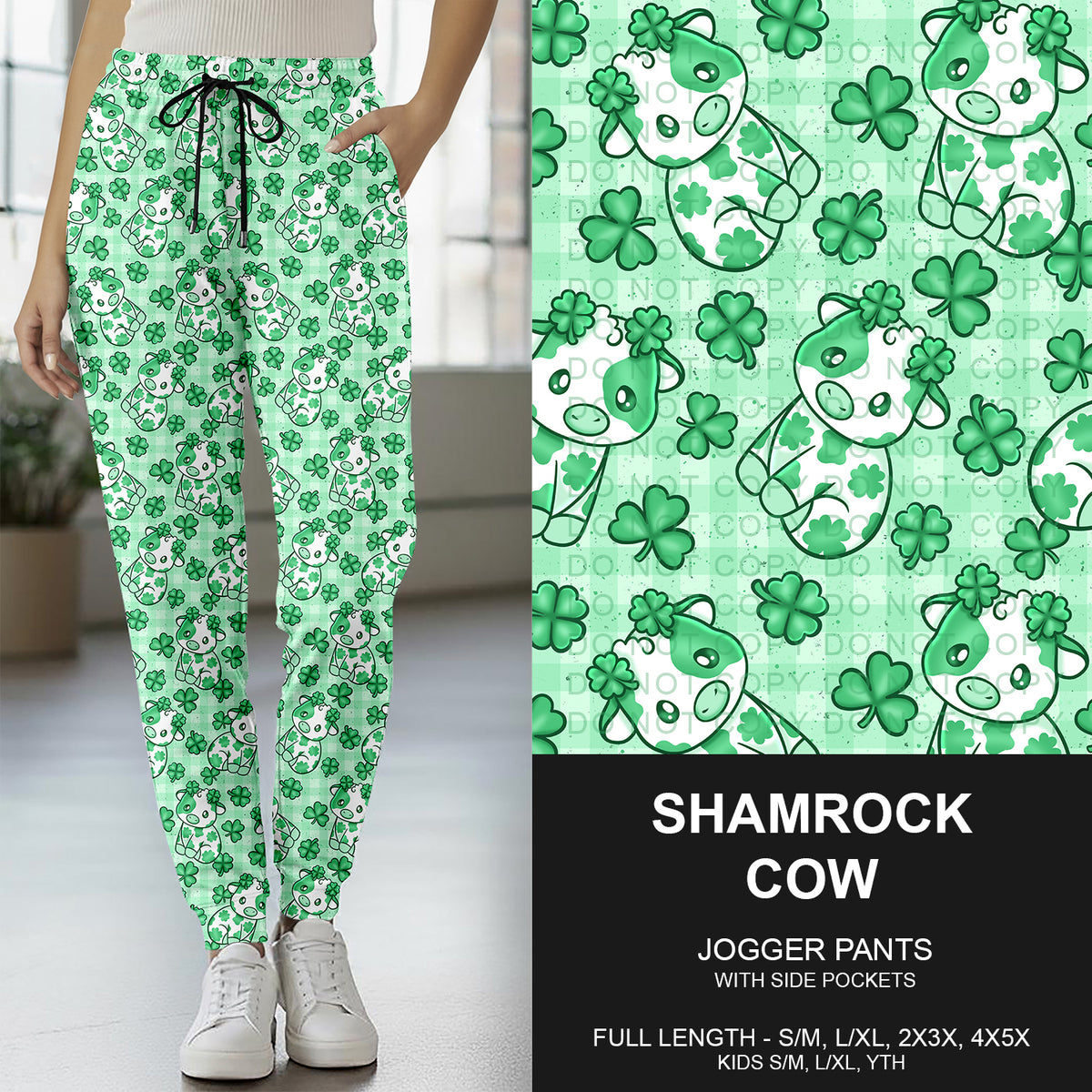 Preorder Custom Lucky Styles - Shamrock Cow - Closes 30 Dec - ETA early Apr 2026