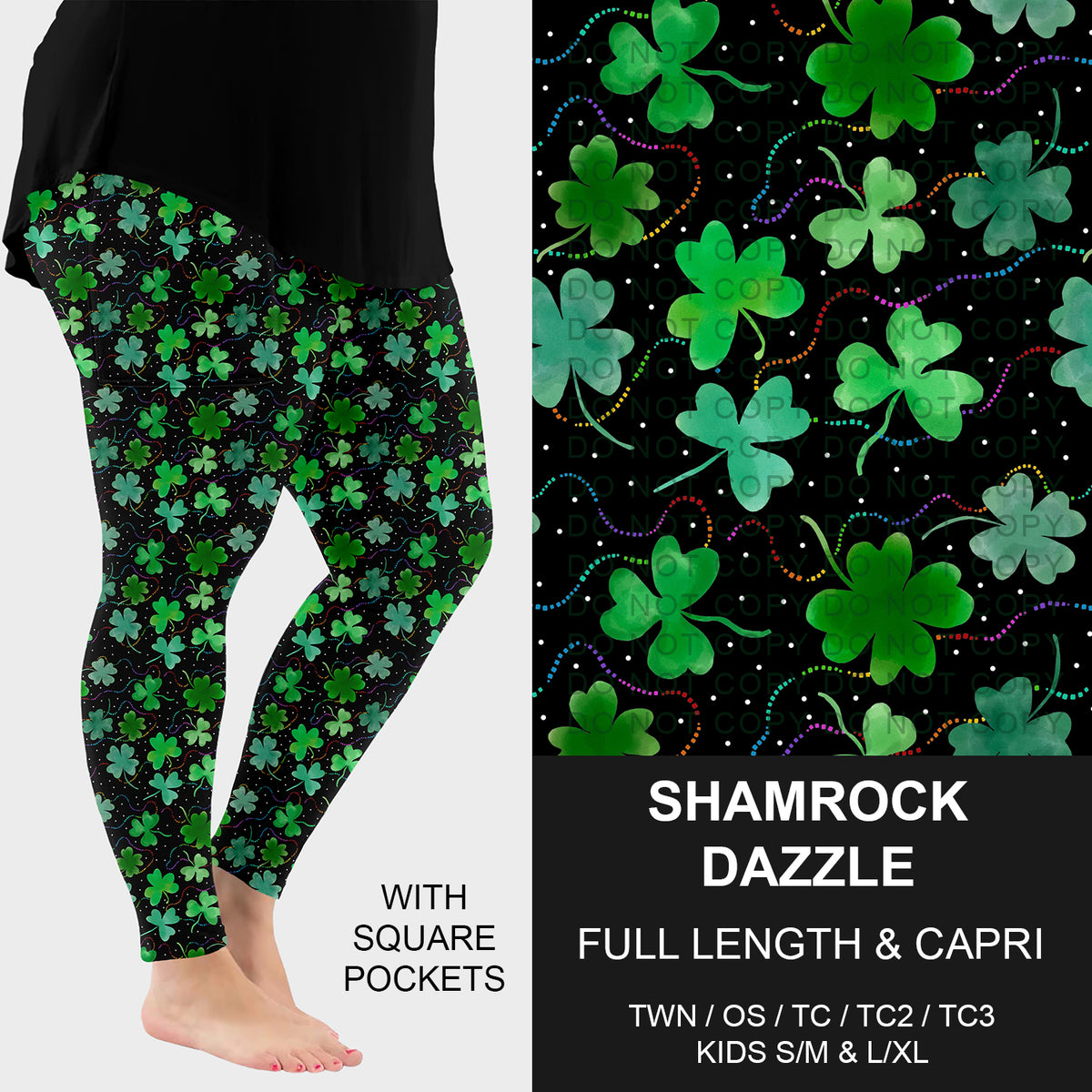 Preorder Custom Lucky Styles - Shamrock Dazzle - Closes 30 Dec - ETA early Apr 2026