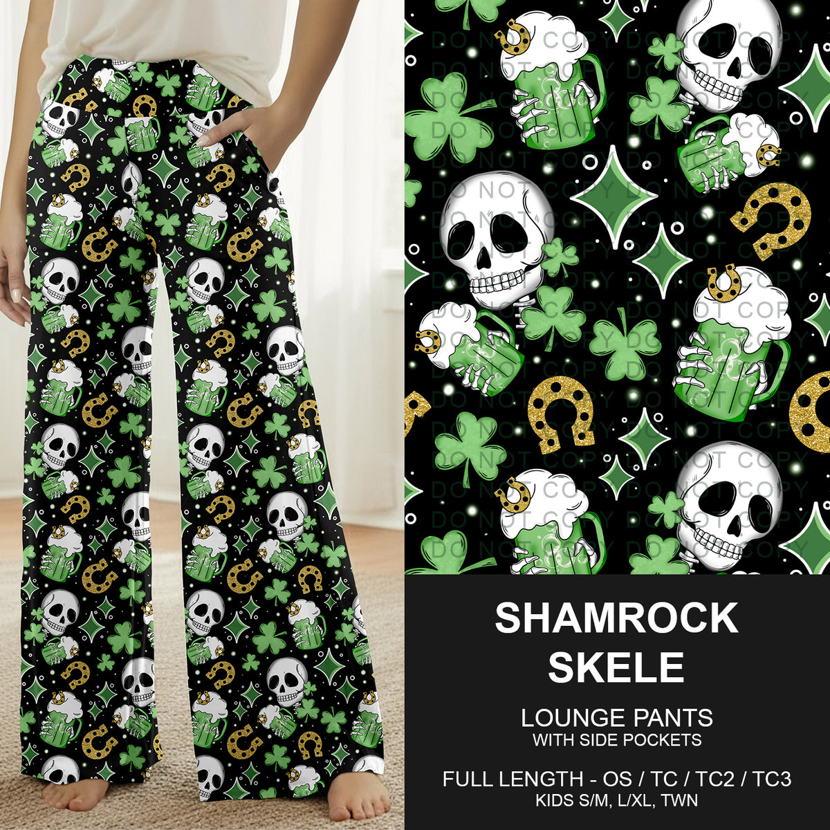 Preorder Custom Lucky Styles - Shamrock Skele - Closes 30 Dec - ETA early Apr 2026