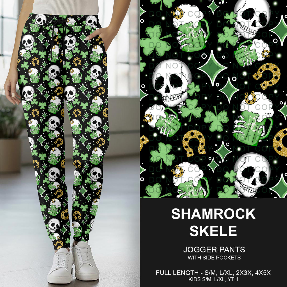Preorder Custom Lucky Styles - Shamrock Skele - Closes 30 Dec - ETA early Apr 2026