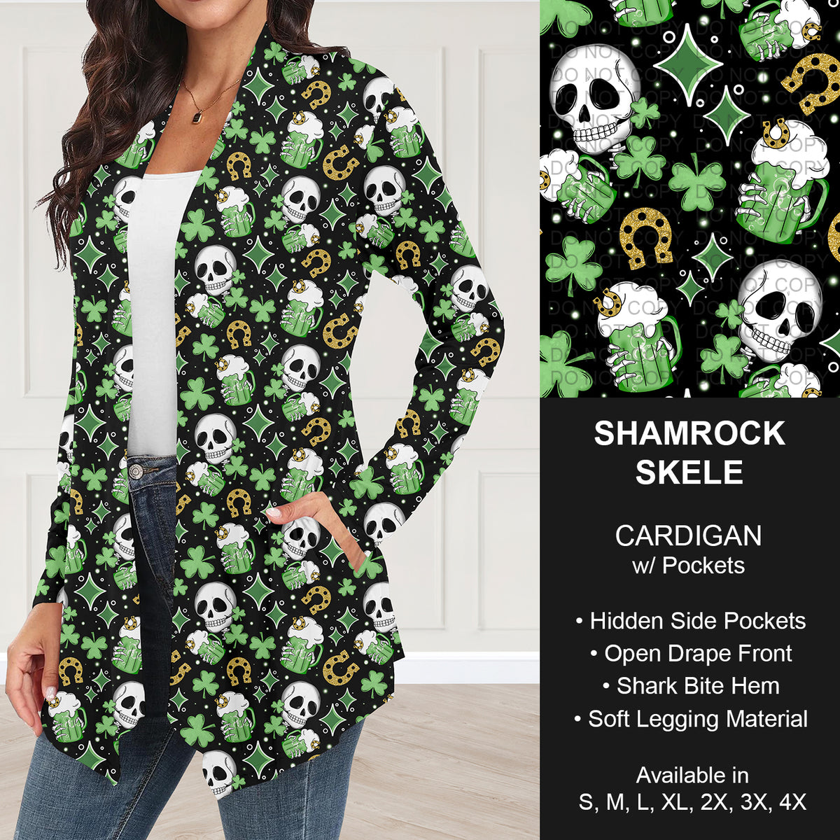 Preorder Custom Lucky Styles - Shamrock Skele - Closes 30 Dec - ETA early Apr 2026