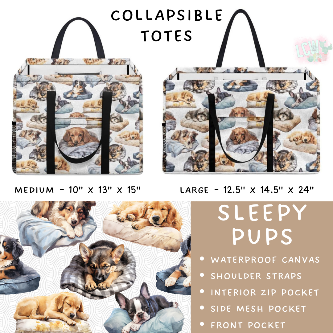 Preorder Custom Design Collapsible Totes - Closes 20 Nov - ETA early Feb 2025