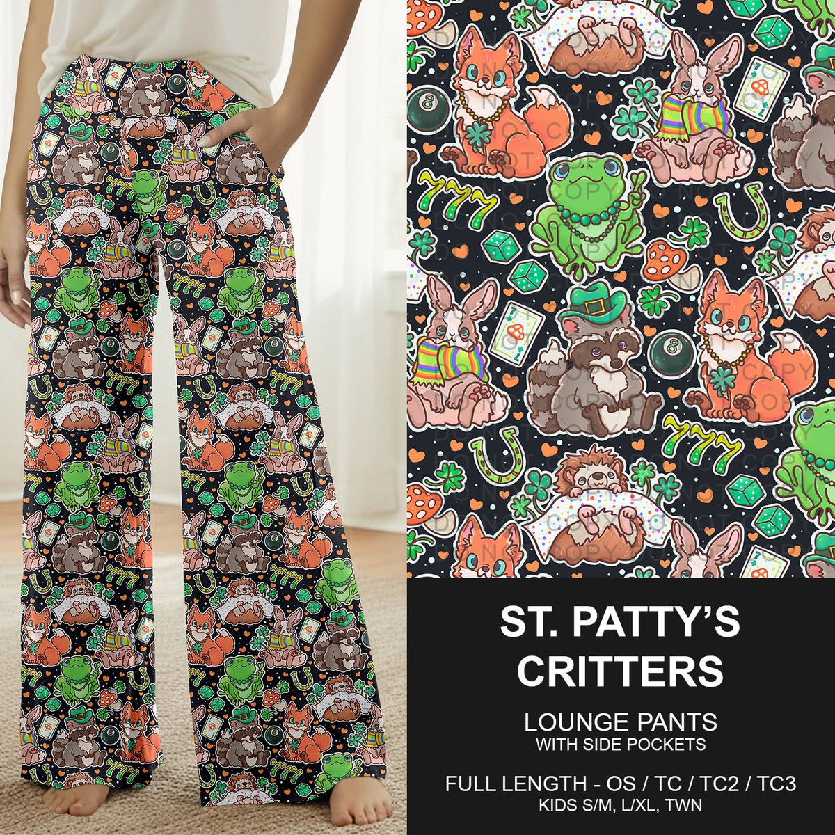 Preorder Custom Lucky Styles - St Patty's Critters - Closes 30 Dec - ETA early Apr 2026