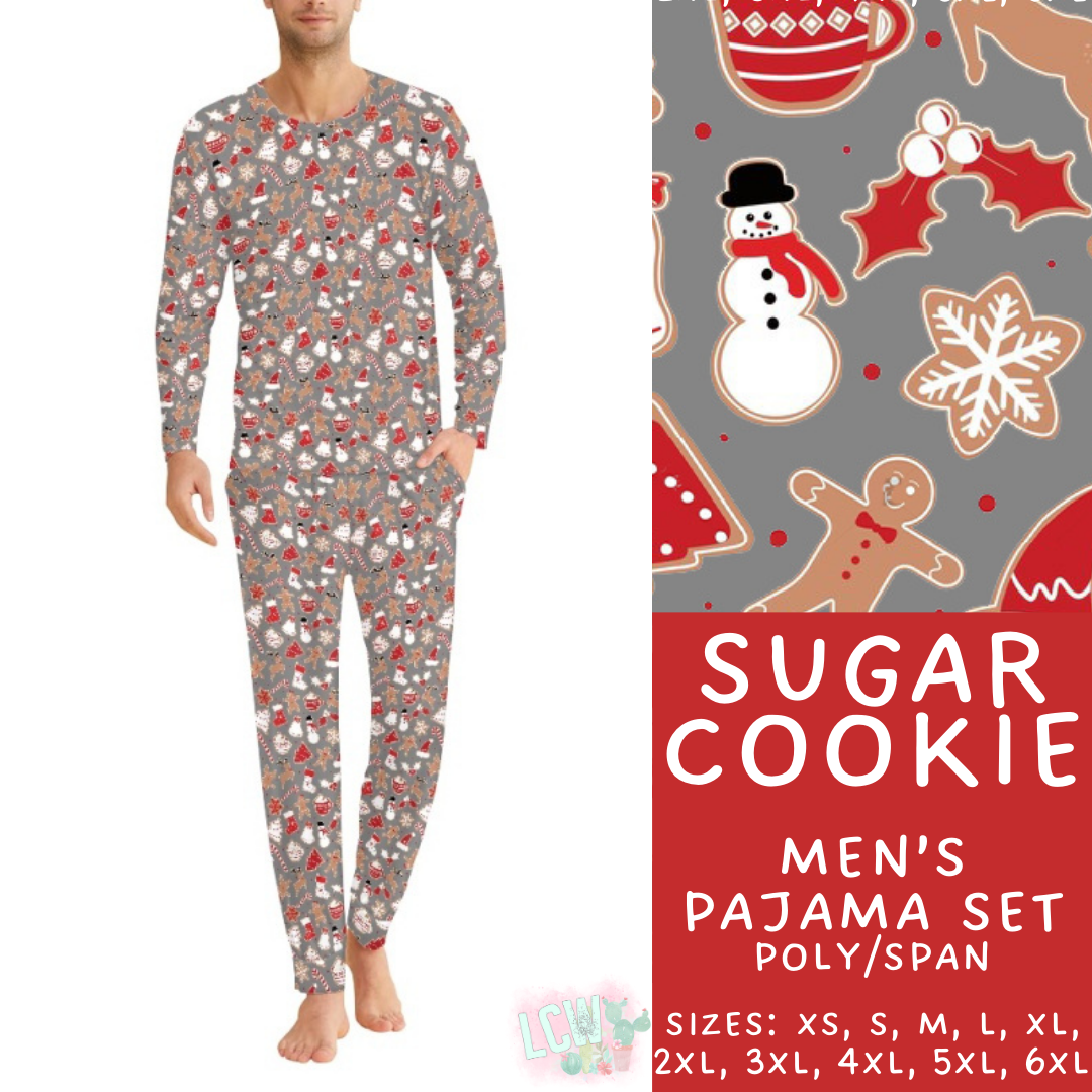 Preorder Custom Christmas Family PJ Sets - Sugar Cookie - Closes 12 Sep - ETA late Nov 2025