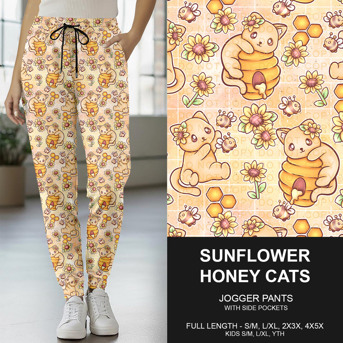 Preorder Custom Styles - Sunflower Honey Cats - Closes 23 Dec - ETA mid Mar 2026