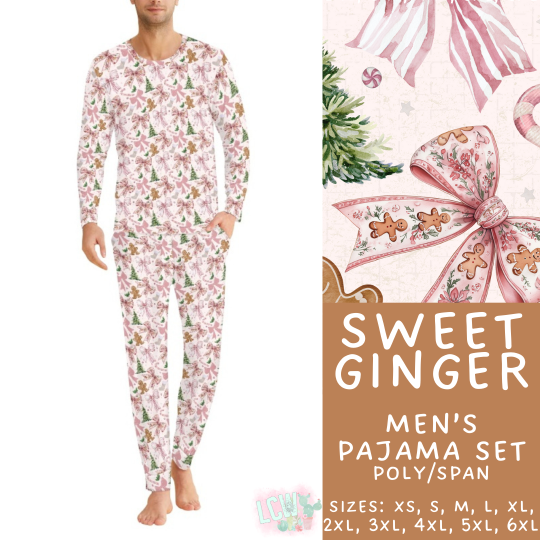 Preorder Custom Christmas Family PJ Sets - Sweet Ginger - Closes 12 Sep - ETA late Nov 2025